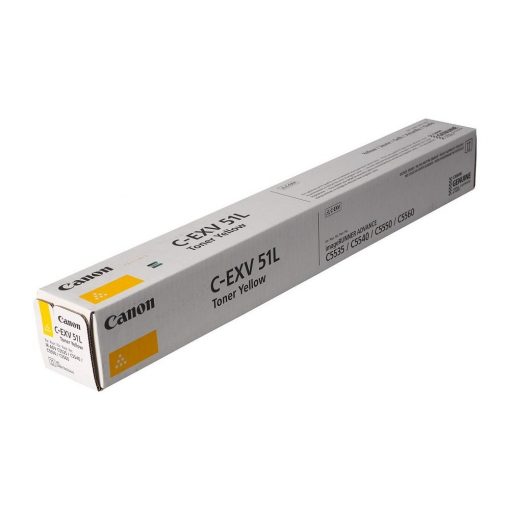 Canon C-EXV51L Toner Yellow 26.000 oldal kapacitás