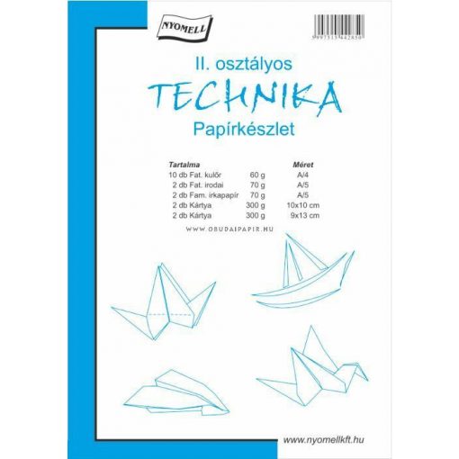 Technika csomag II.osztályos