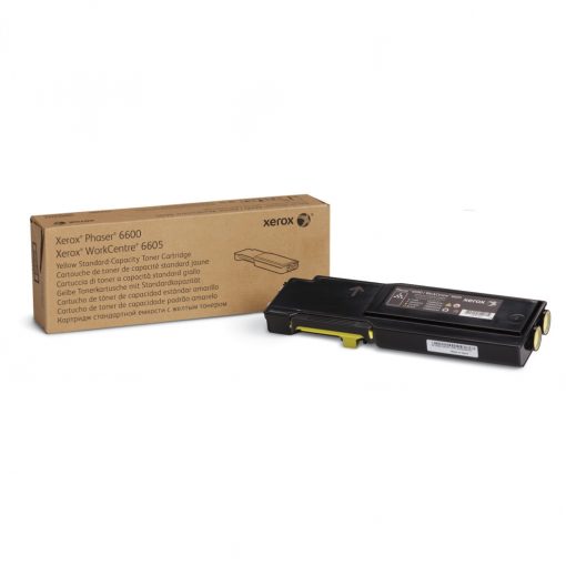 Xerox Phaser 6600,6605 Toner Yellow  2K (Eredeti)