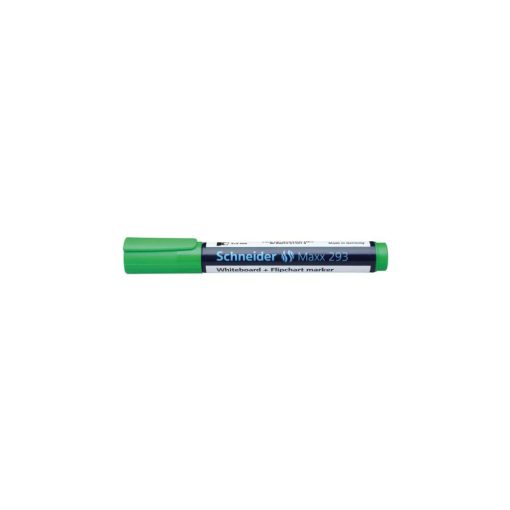 Tábla- és flipchart marker 2-5 mm vágott végű SCHNEIDER Maxx 293 zöld