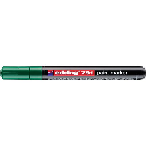 Lakkmarker 1-2mm, kerek Edding 791 zöld 