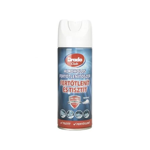 Fertőtlenítő aerosol 400 ml BradoClub neutral