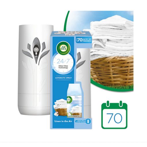 Légfrissítő készülék utántöltővel 250 ml. AirWick Freshmatic Friss Ruha