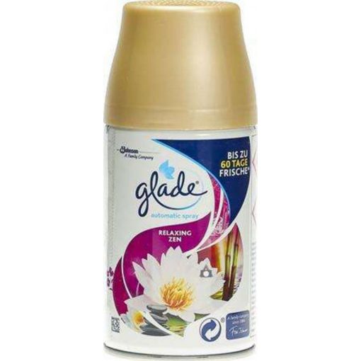 Légfrissítő elektromos utántöltő spray 296 ml Automatic Glade® Japánkert