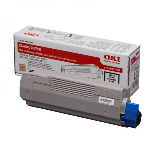 Oki C5650,5750 Toner Black 8000 oldalra