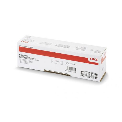 Oki B430,440,MB460 Toner 7000 oldalra