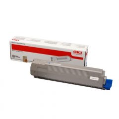 Oki C801/821 Toner Cián 7300 oldalra