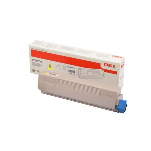 Oki C823/C833/C843 Toner Sárga 7000 oldalra