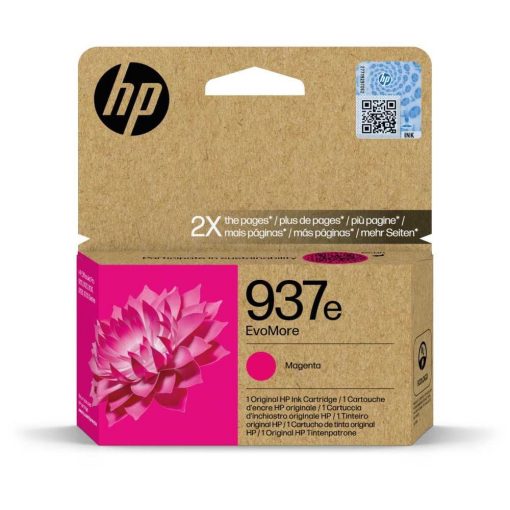 HP 4S6W7NE Tintapatron Magenta 1.650 oldal kapacitás No.937e EvoMore