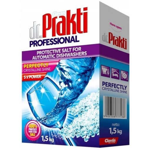 Mosogatógép regeneráló só 1,5 kg Dr. Prakti