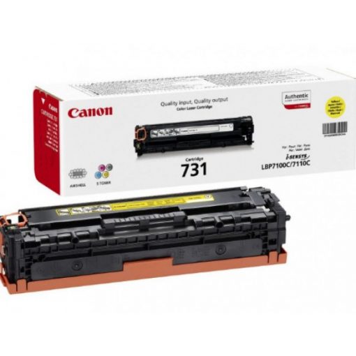 Canon CRG731 Toner Yellow  1.500 oldal kapacitás