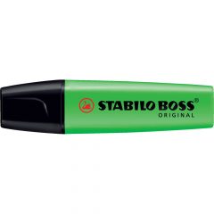   Szövegkiemelő 2-5mm, vágott hegyű, STABILO Boss original zöld