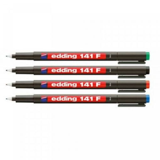 PERMANENT MARKER 141F 0,6MM FEKETE EDDING