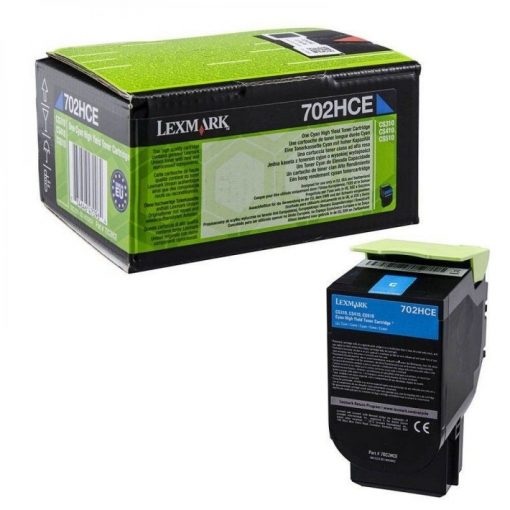 Lexmark CS310/410/510 High Corporate Toner Cyan 3K (Eredeti) 70C2HCE