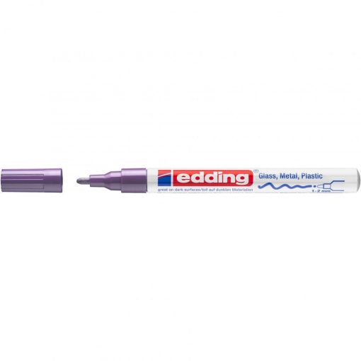 LAKKMARKER 751 KEREK HEGY 1-2MM LILA EDDING