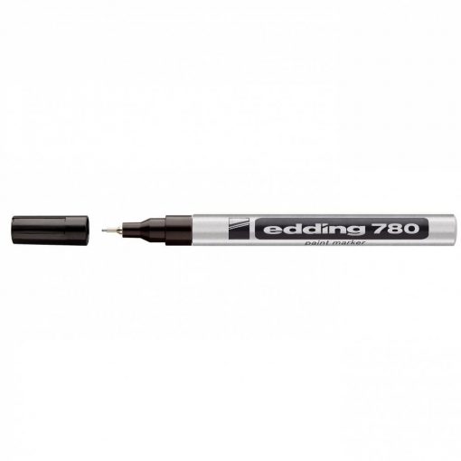 LAKKMARKER 780 KEREK 0,8MM EZÜST EDDING