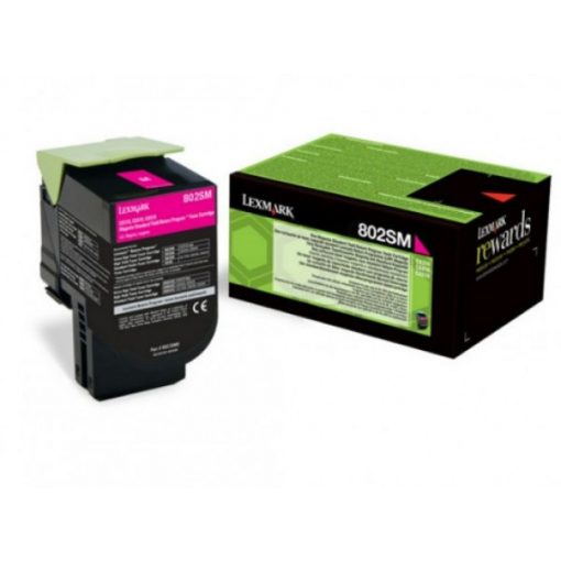 Lexmark CX310/410/510 Standard Corporate Toner Magenta 2K (Eredeti) 80C2SME