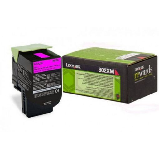 Lexmark CX510 Extra High Return Toner Magenta 4K (Eredeti) 80C2XM0