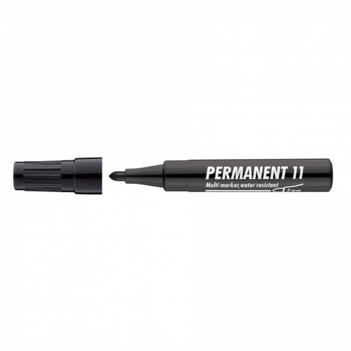 Permanent marker kerek 3mm fekete permanent 11 ICO