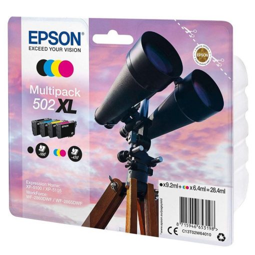 Epson T02W6 tintapatron BCMY multipack EREDETI