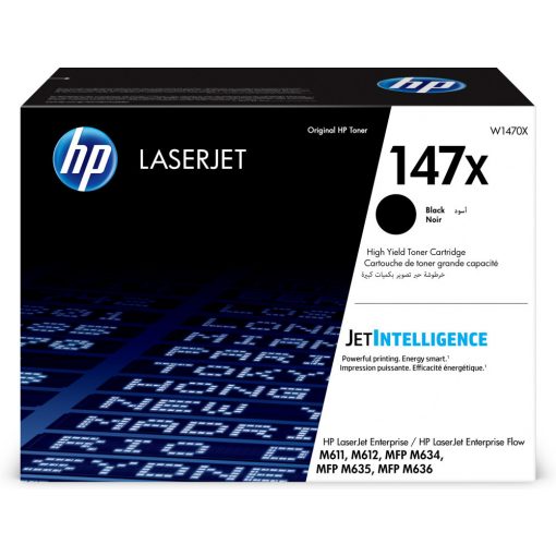 Hp 147X/W1470X toner black EREDETI 25,2K