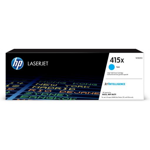 Hp 415X/W2031X toner cyan EREDETI 6K