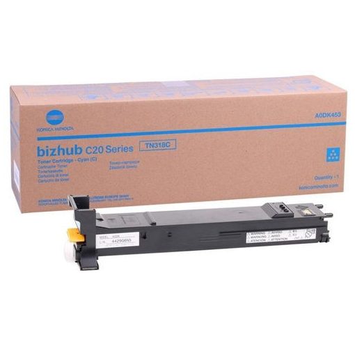 Konica-Minolta TN318C Toner Cyan 8.000 oldalra