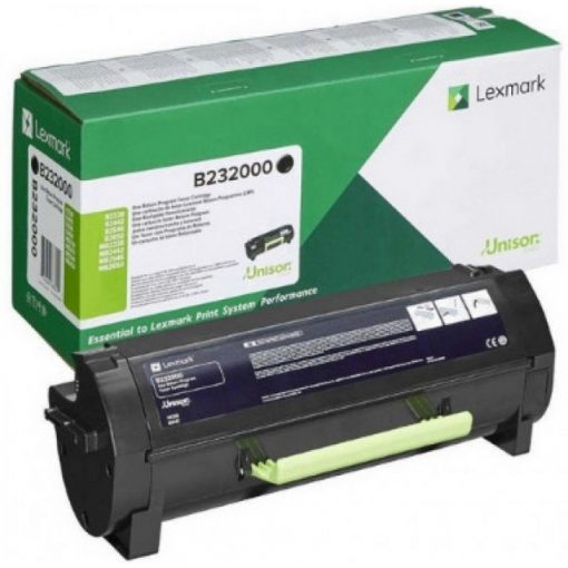 Lexmark B2338/B2442 Return Toner Black 3k (Eredeti) B232000