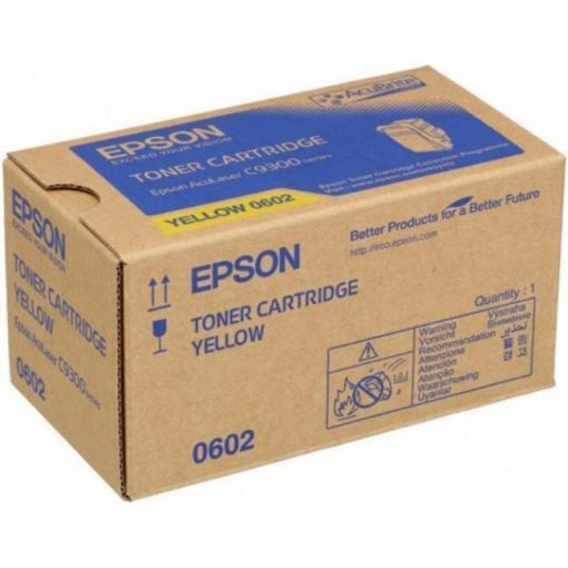 Epson C9300 Toner Yellow 0602 7.500 oldal kapacitás