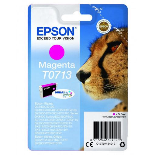 Epson T0713 Tintapatron Magenta 5,5ml