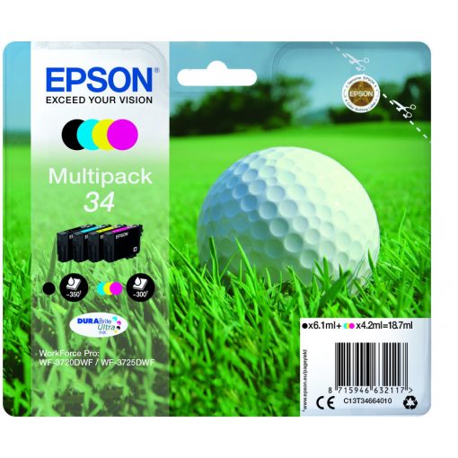 Epson T3466 Tintapatron Multipack 18,7ml No.34