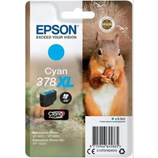 Epson T3782 Tintapatron Cyan 4,1 ml No.378