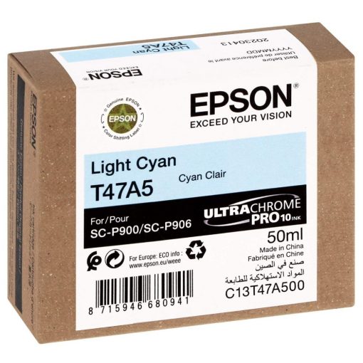 Epson T47A5 Tintapatron Light Cyan 50 ml