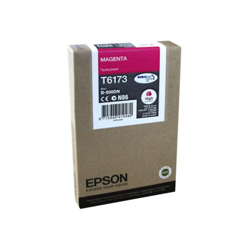 Epson T6173 Tintapatron Magenta 7.000 oldal kapacitás