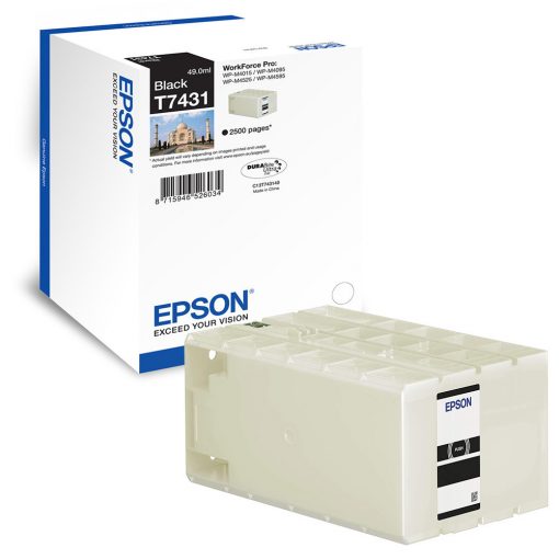 Epson T7431 Tintapatron Black 2.500 oldal kapacitás