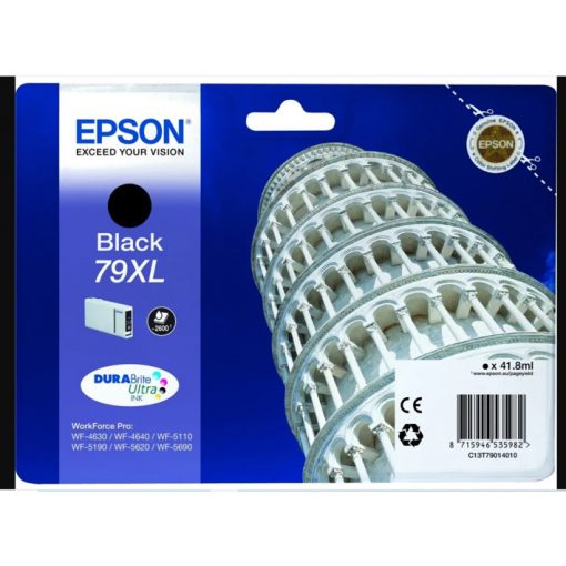 Epson T7901 Tintapatron Black 2.600 oldal kapacitás