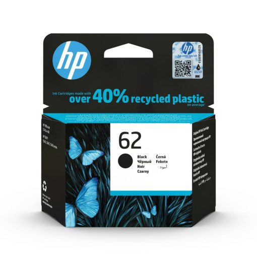 HP C2P04AE Tintapatron Black 200 oldal kapacitás No.62