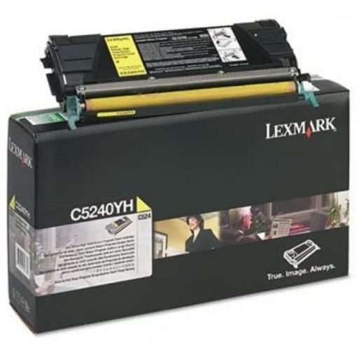 Lexmark C524/534 High Return Toner Yellow 5K (Eredeti) C5240YH