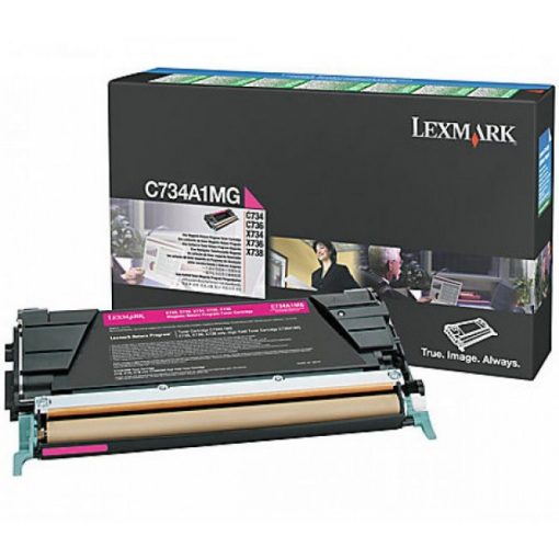 Lexmark C734/X734 Return Toner Magenta 6K (Eredeti) C734A1MG