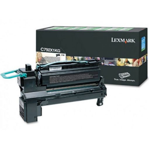 Lexmark C792 Extra High Return Toner Black 20k (Eredeti) C792X1KG