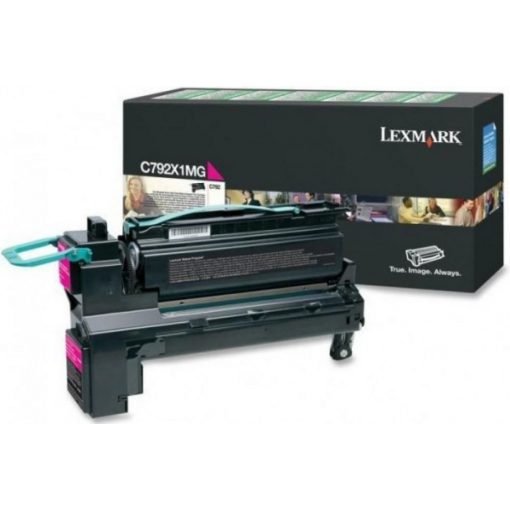 Lexmark C792 Extra High Return Toner Magenta 20K (Eredeti) C792X1MG