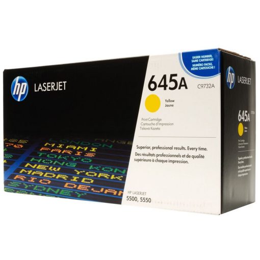 HP C9732A Toner Yellow 12.000 oldal kapacitás No.645A