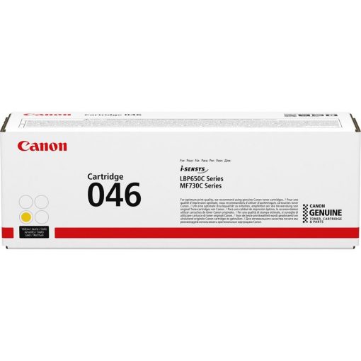 CANON CRG046 TONER YELLOW EREDETI (046Y, 046-Y, 1247C002)