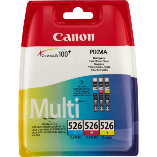 CANON CLI526 TINTAPATRON CMY MULTIPACK EREDETI