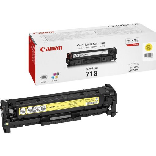 Canon CRG718 toner yellow ORIGINAL 