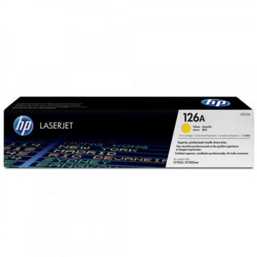 HP CE312A Toner Yellow 1.000 oldal kapacitás No.126A