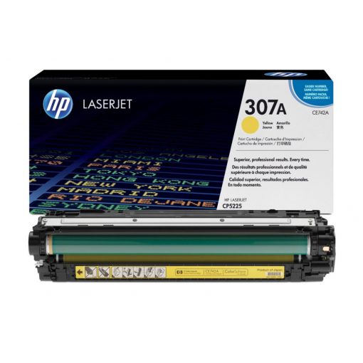 HP CE742A Toner Yellow 7.300 oldal kapacitás No.307A