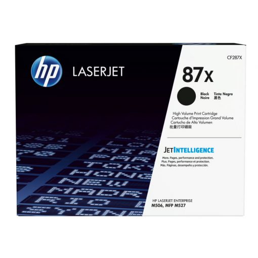 HP CF287X Toner Black 18.000 oldal kapacitás No.87X