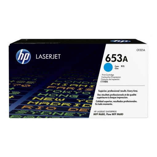 HP CF321A Toner Cyan 16.500 oldal kapacitás No.653A