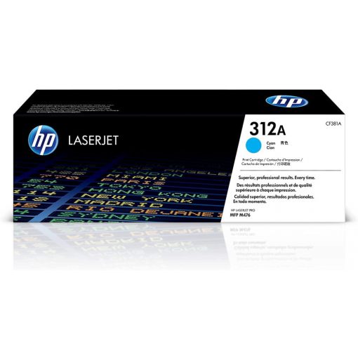 HP CF381A Toner Cyan 2.700 oldal kapacitás No.312A